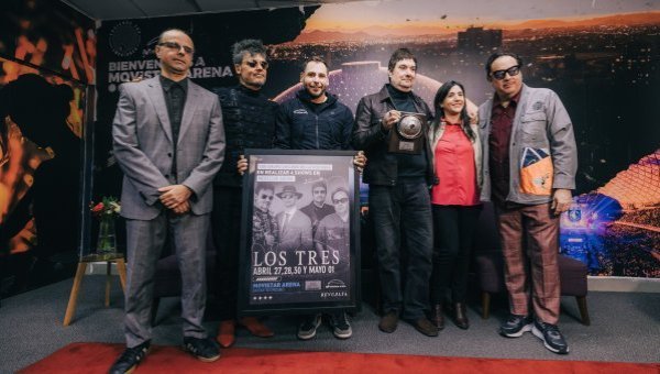 Los Tres hicieron historia al recibir la Cúpula de Santander Arena